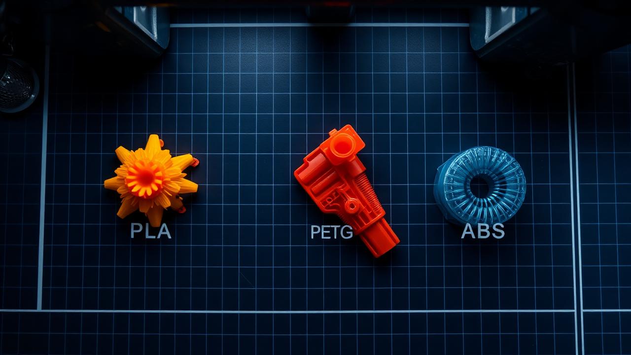 PLA vs PETG vs ABS — koji FDM filament odabrati?